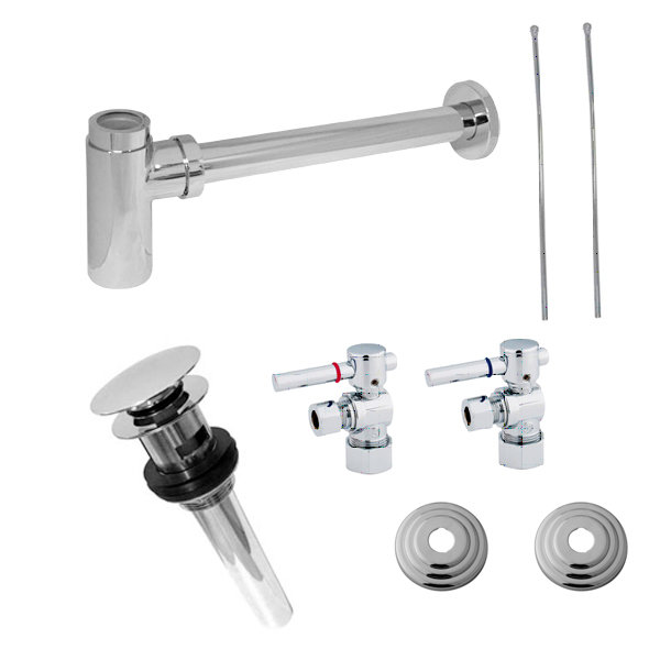 Kingston Brass Trimscape Vessel Sink Plumbing Supply Combo Kit Wayfair